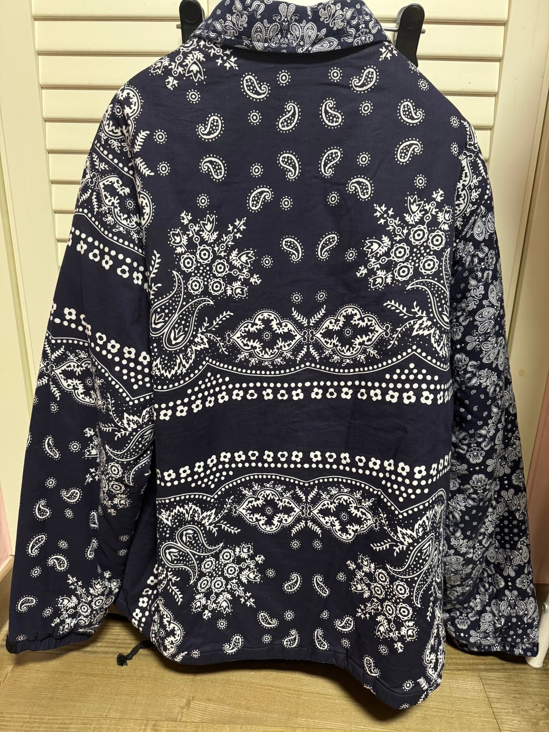 free) 투머치토커 페이즐리 누빔 패딩 점퍼 상품이미지9