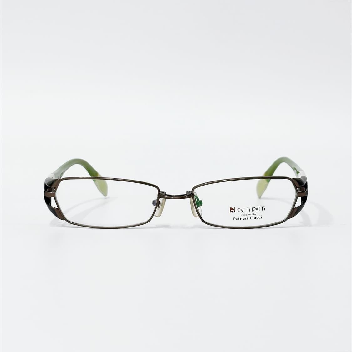 PATTI PATTI 브라운 메탈 데드스탁 빈티지안경 상품이미지2