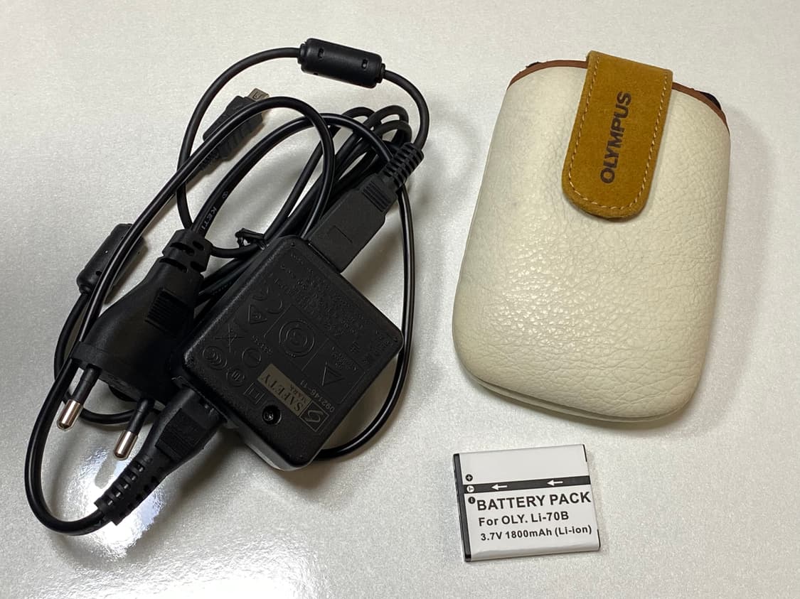 올림푸스 Fe 4020 라이트블루 디카 빈티지 디지털 카메라 상품이미지9