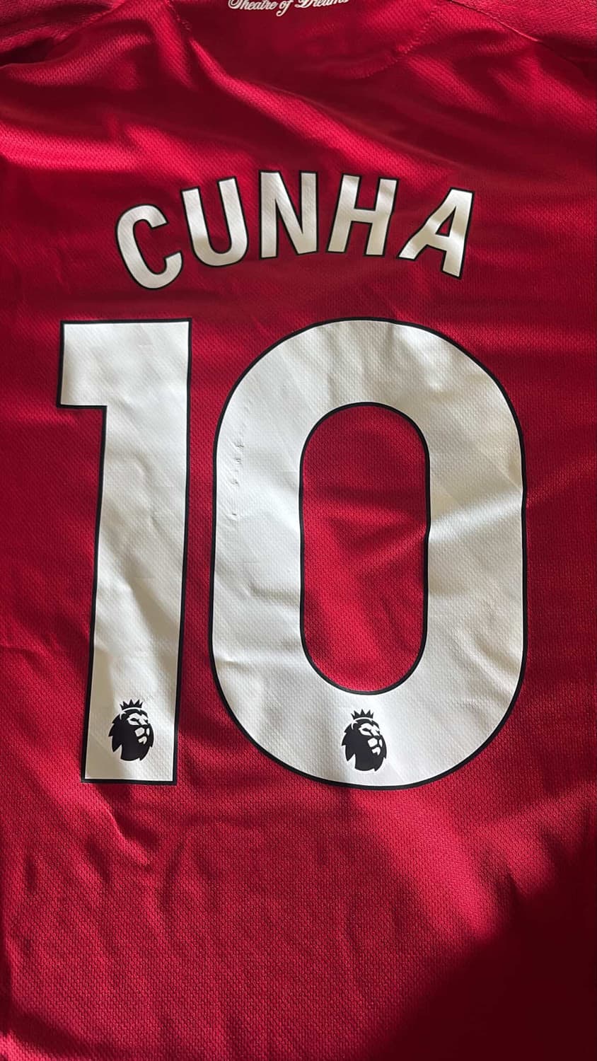 25/26 맨체스터 유나이티드 쿠냐 마킹 유니폼 상품이미지1