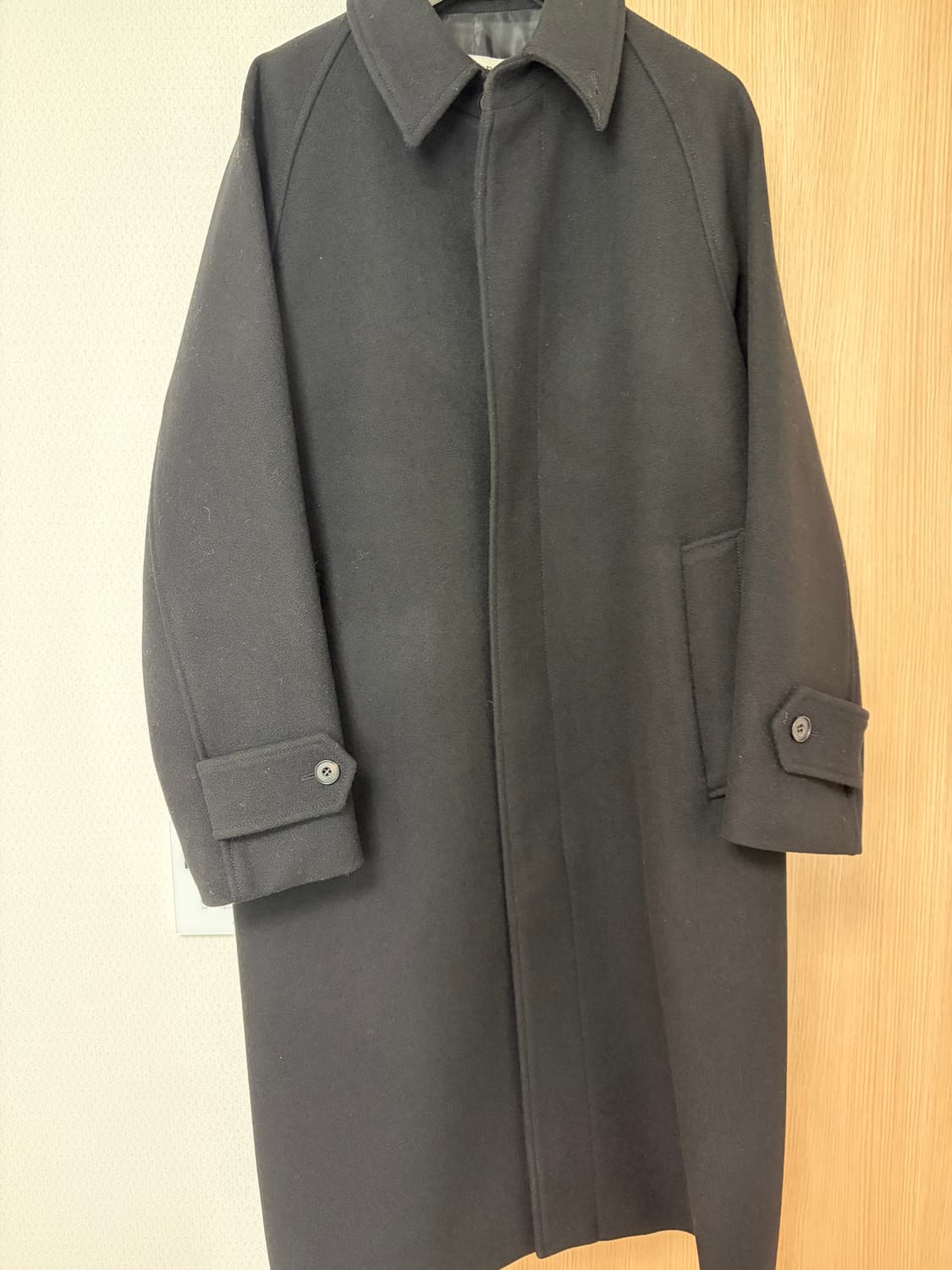 애프터프레이 스텔란 싱글 코트 블랙 상품이미지4