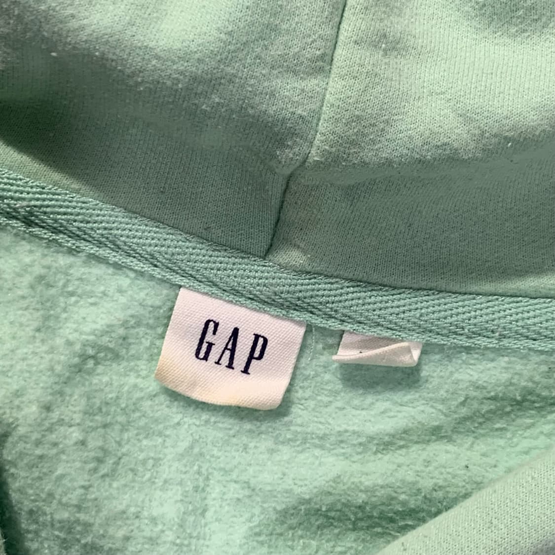갭 라이트 민트 후드집업 상품이미지4