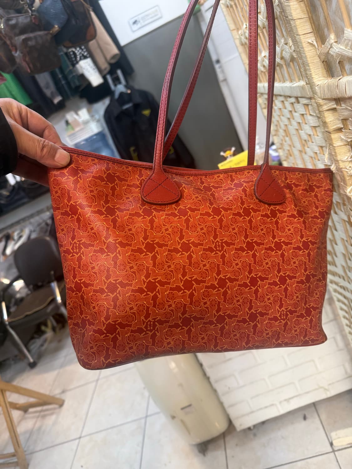 정품 셀린느 쇼퍼백 팝니다 상품이미지4