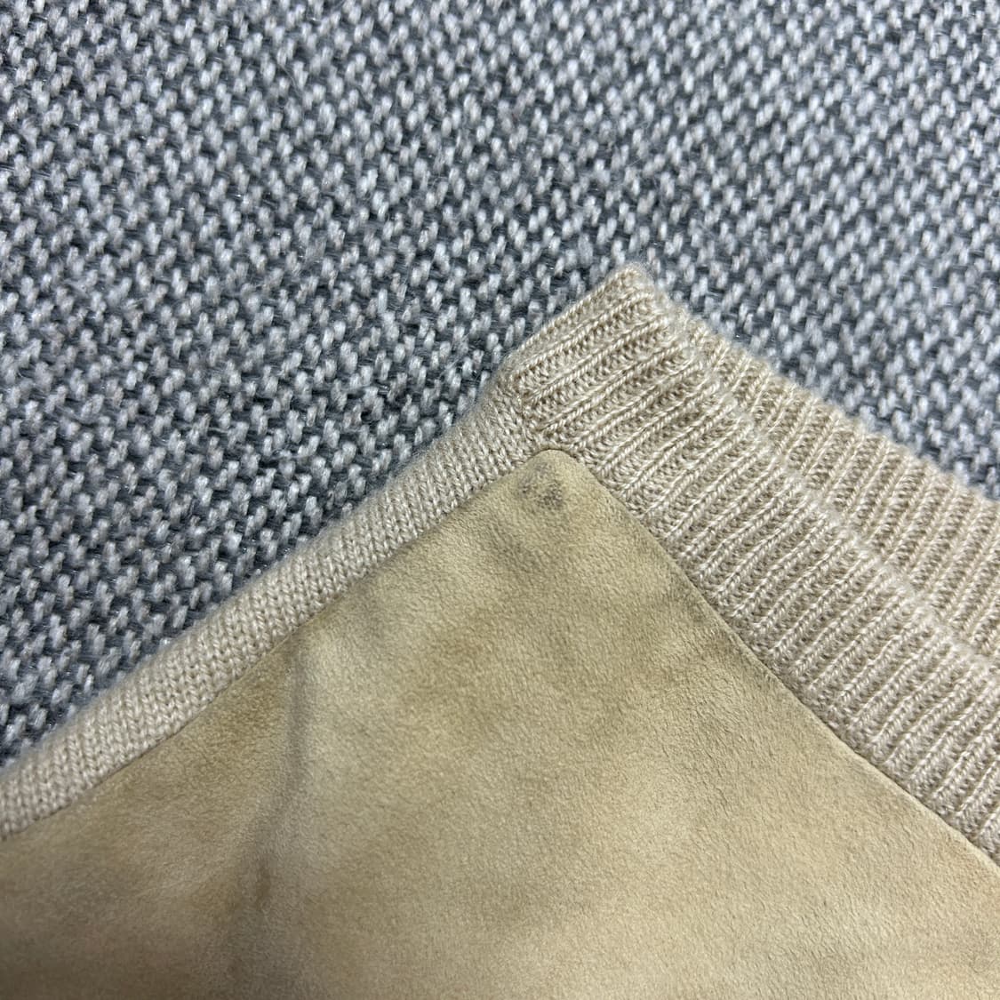 폴로 우먼스 양가죽 스웨이드 조끼(S) 상품이미지5