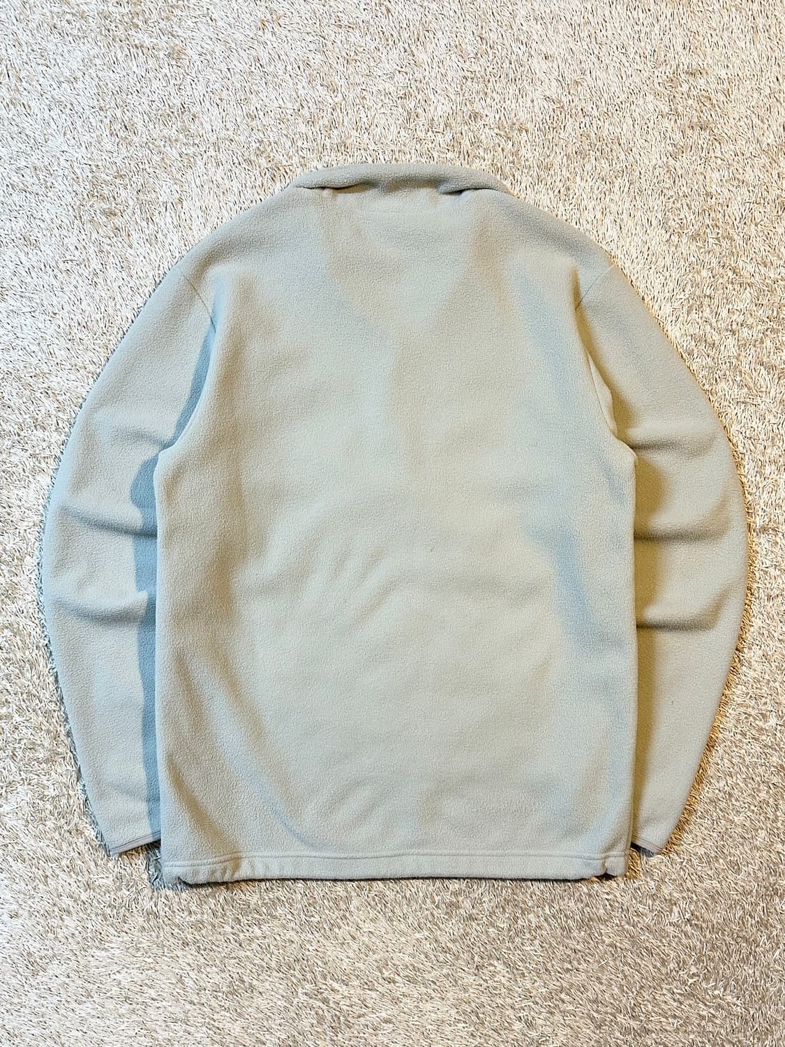 나이키 골프 써마핏 스우시 플리스 하프 반집업 라이트그레이 상품이미지3