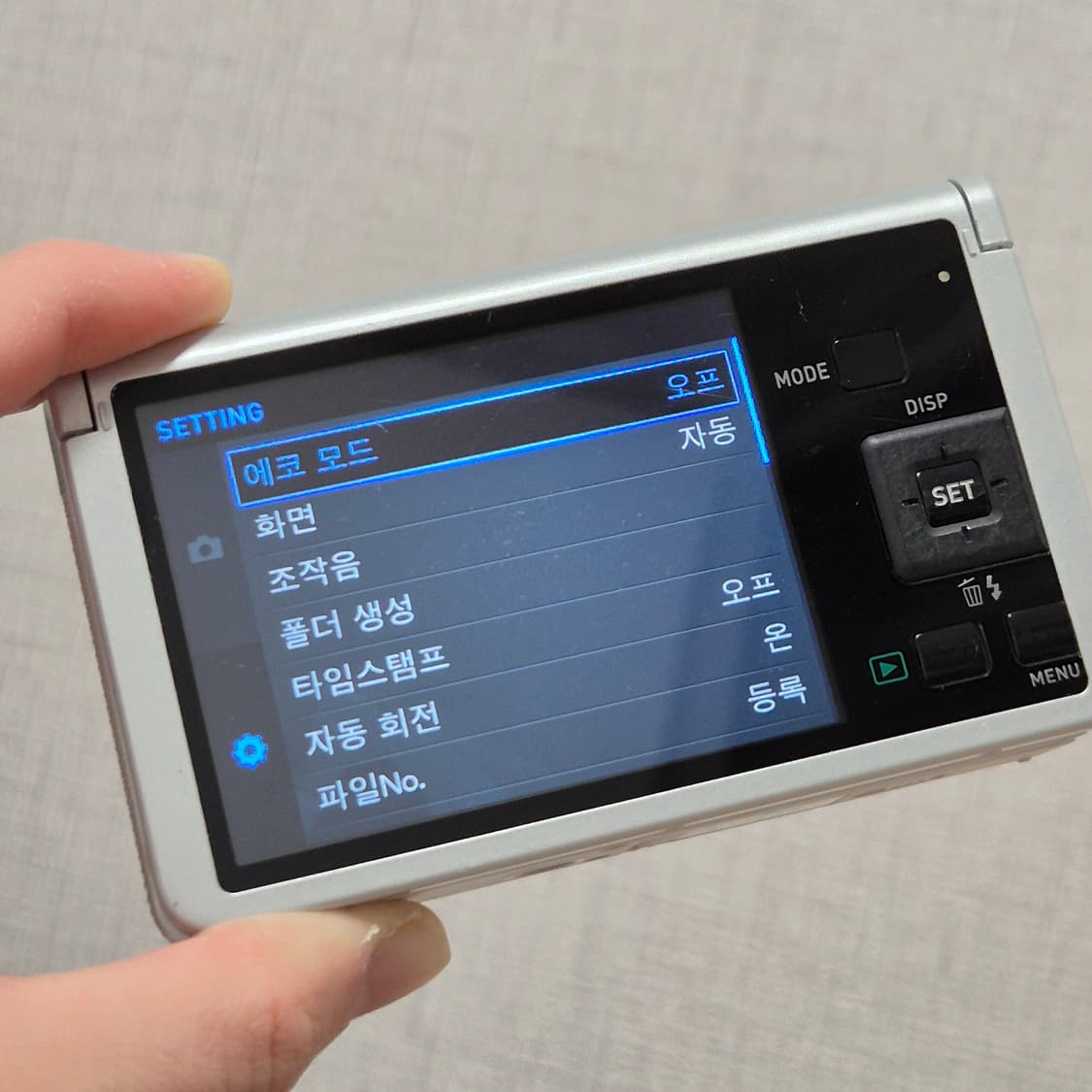 📸 카시오 EXILIM EX-ZR60 화이트 🤍 감성 셀카 끝판왕 상품이미지5