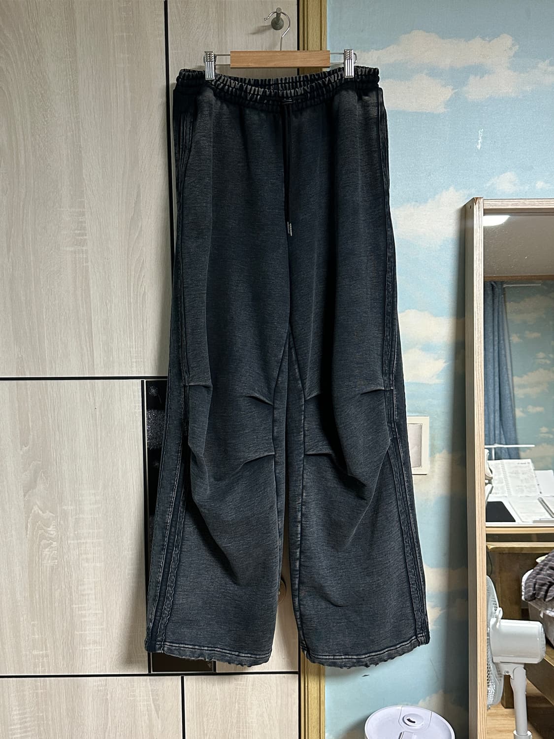 (M) 주앙옴므 트랙 스웻팬츠 블랙 상품이미지2