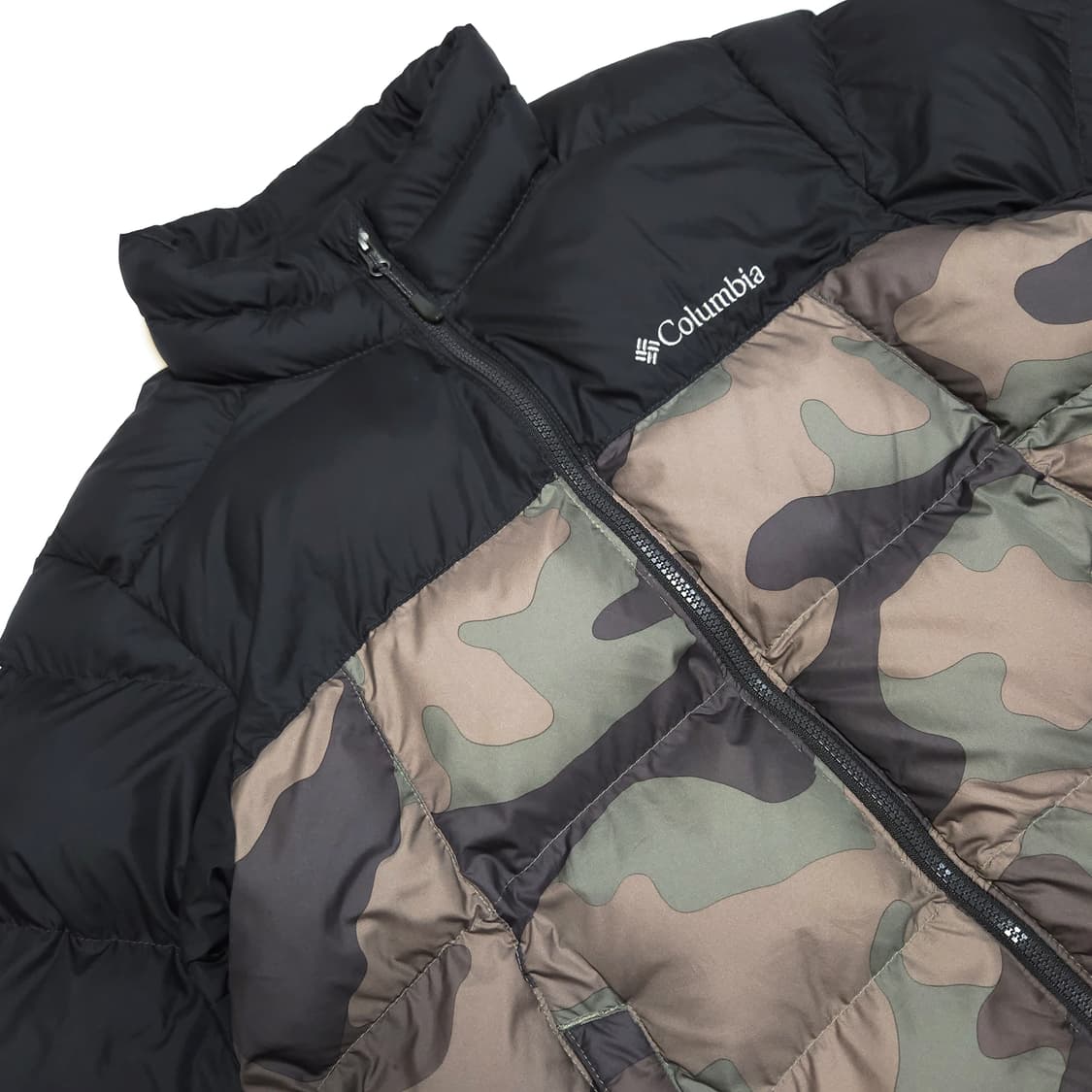 컬럼비아 푸퍼 카모 패딩 자켓 상품이미지3