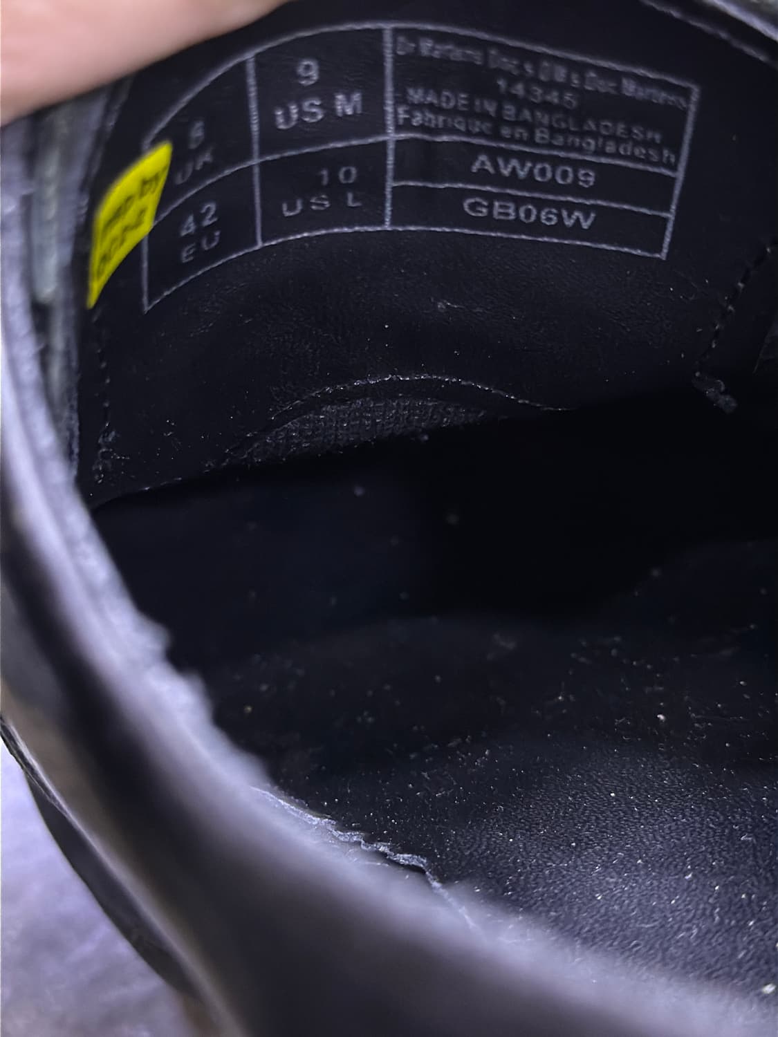 닥터마틴 1461 모노 14345 슈즈 270 상품이미지10