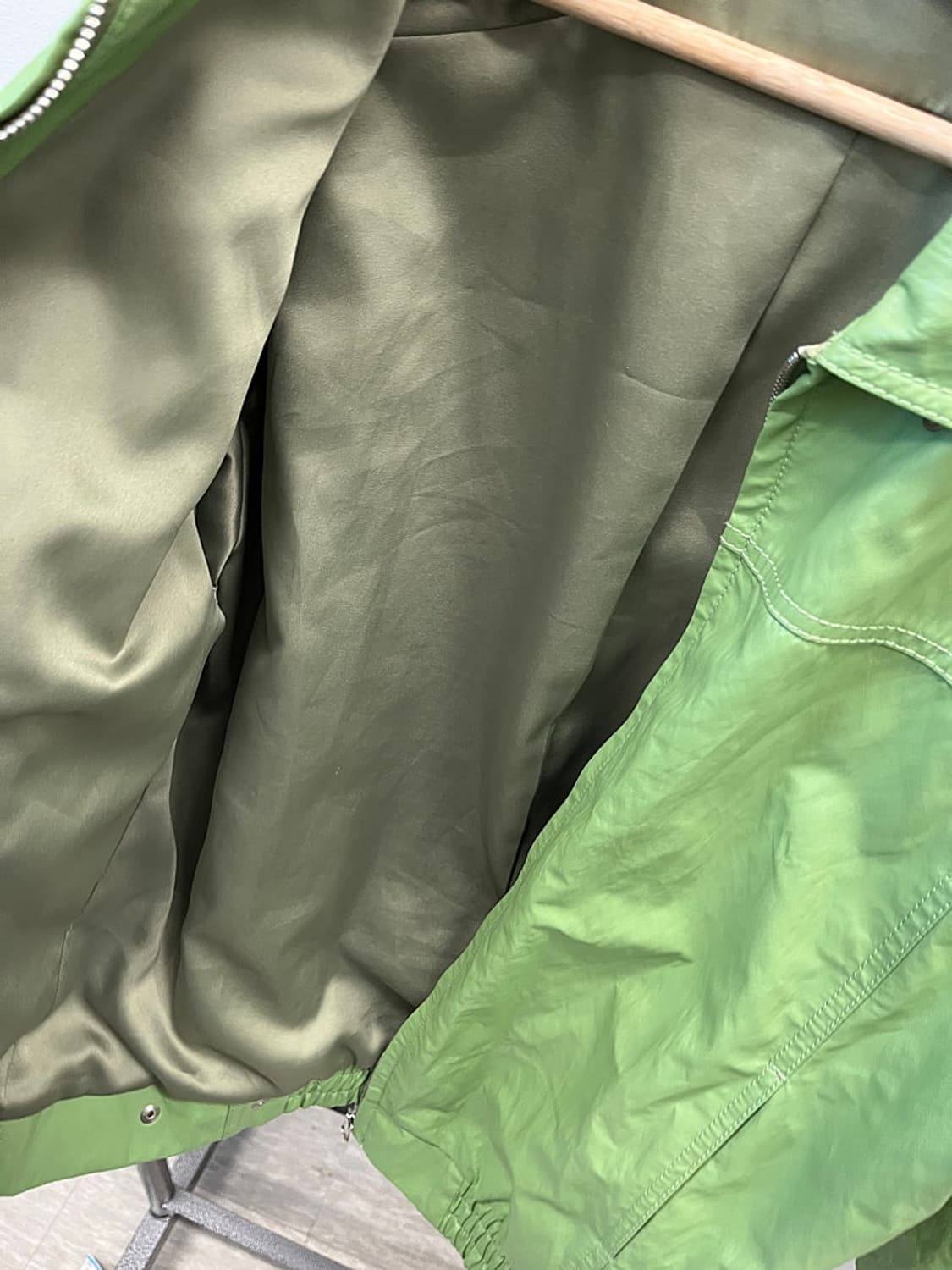 여) 더오픈오프덕트 비건레더 멜론자켓  상품이미지7