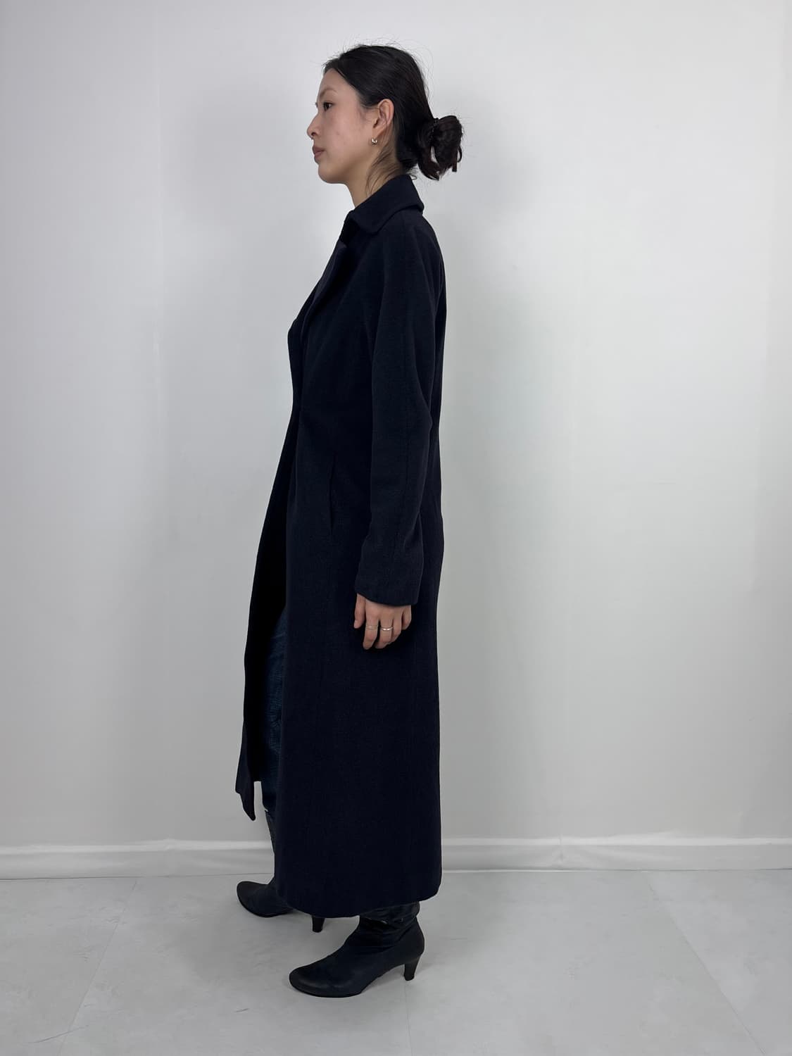 ALPACA NAVY MAXI COAT 상품이미지6