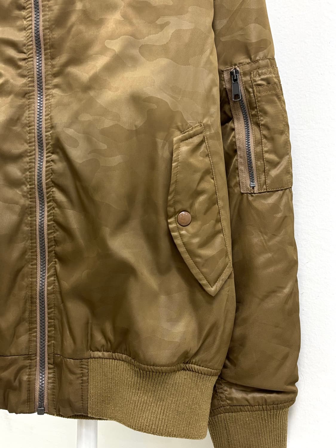 빈티지 카모 블루종 MA1 자켓 점퍼 상품이미지8