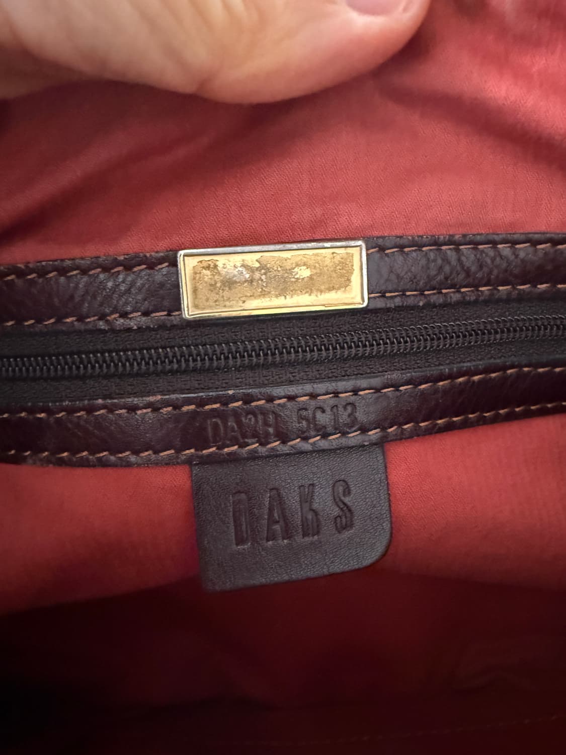 닥스(DAKS) 페이즐리 숄더백 상품이미지8