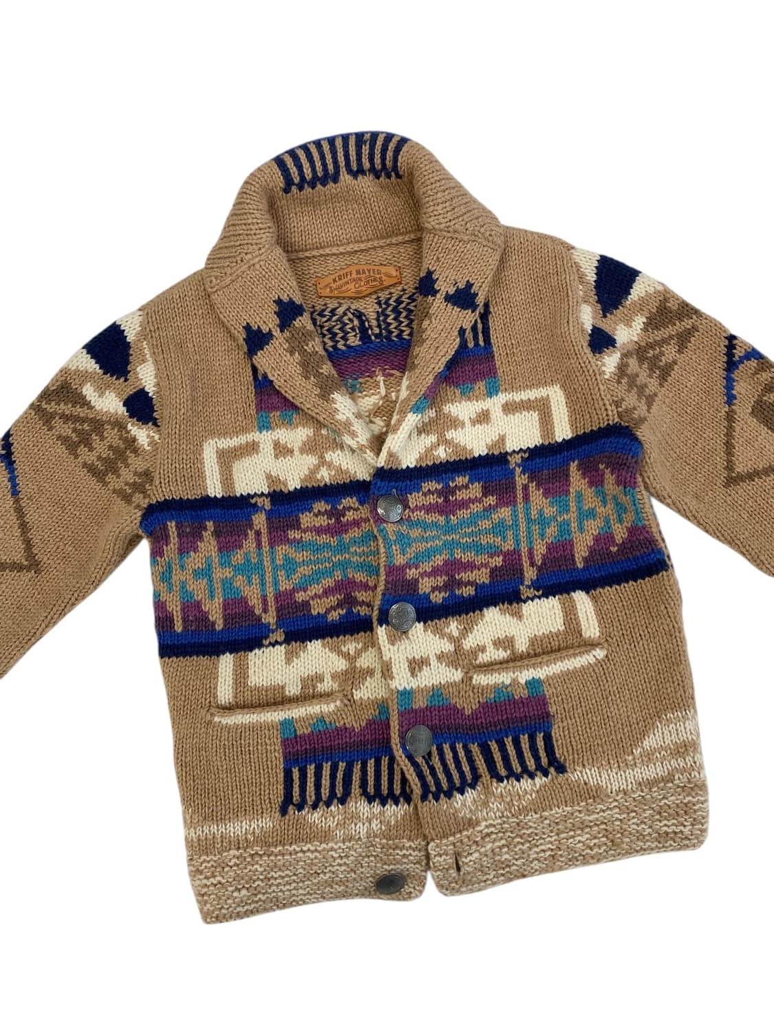 Kriff Mayer 네이티브 핸드니트 가디건 스웨터  상품이미지3