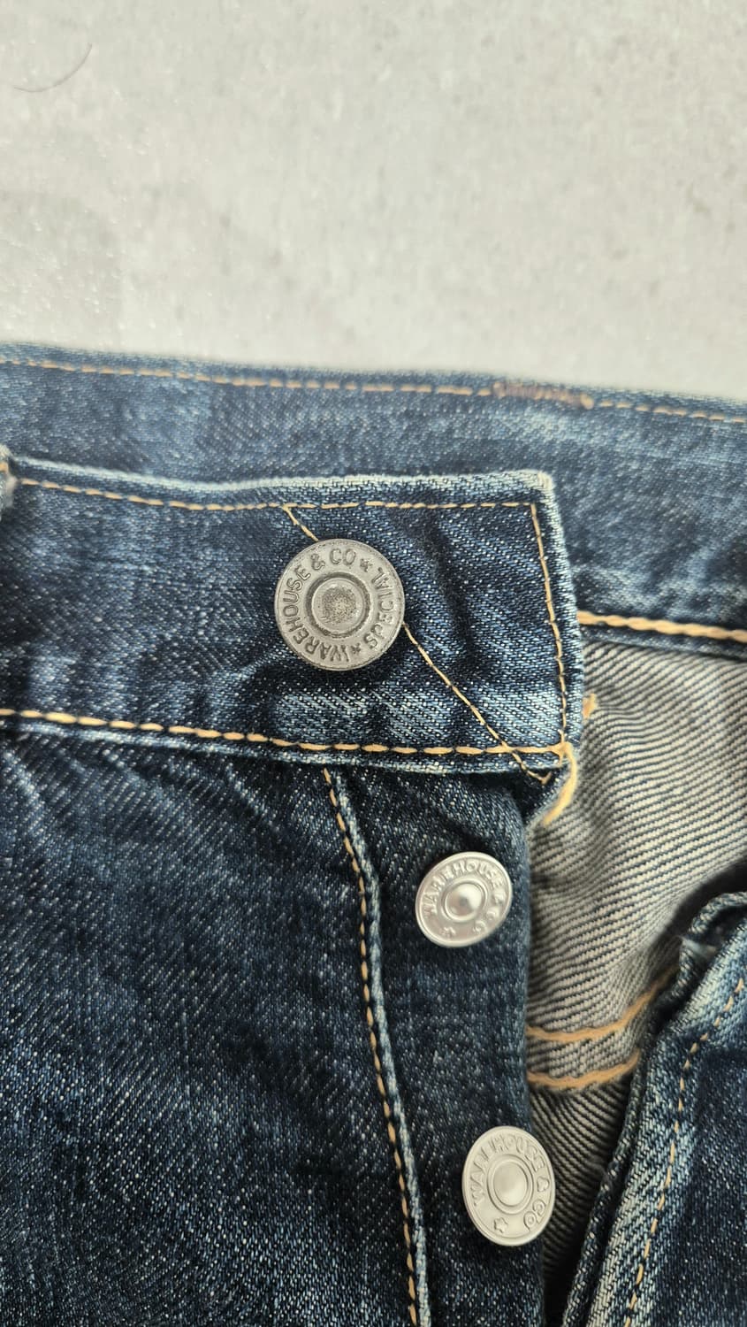 웨어하우스1001 [32]버팔로탭  데님팬츠 상품이미지2