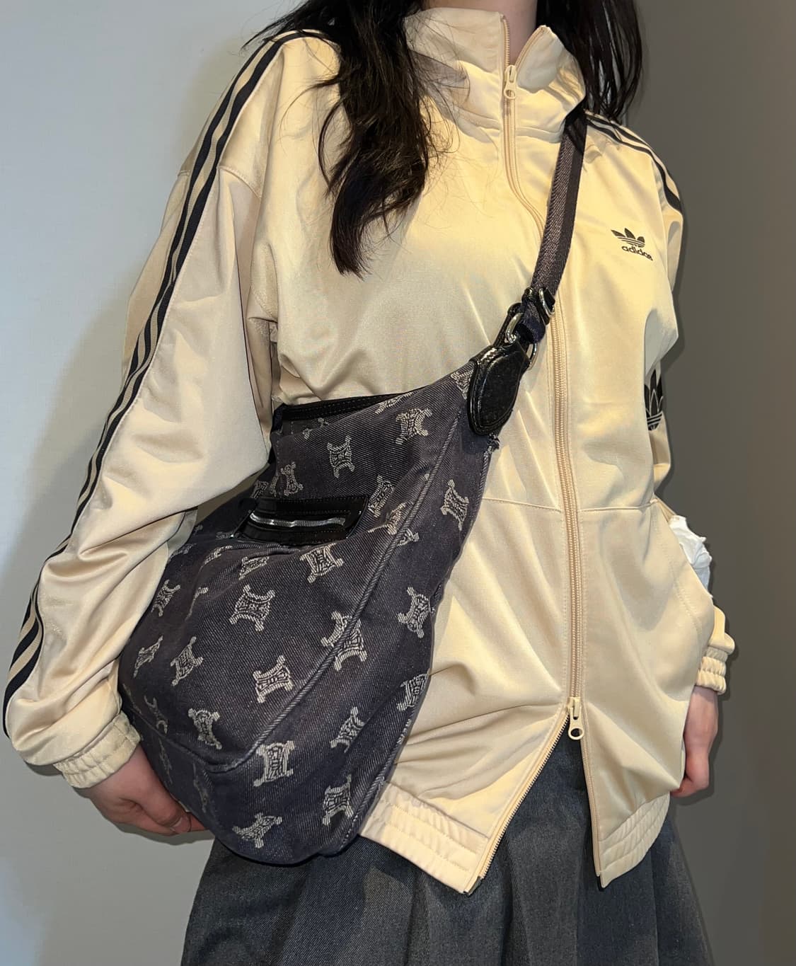 셀린느 마카담 데님 크로스백 상품이미지3