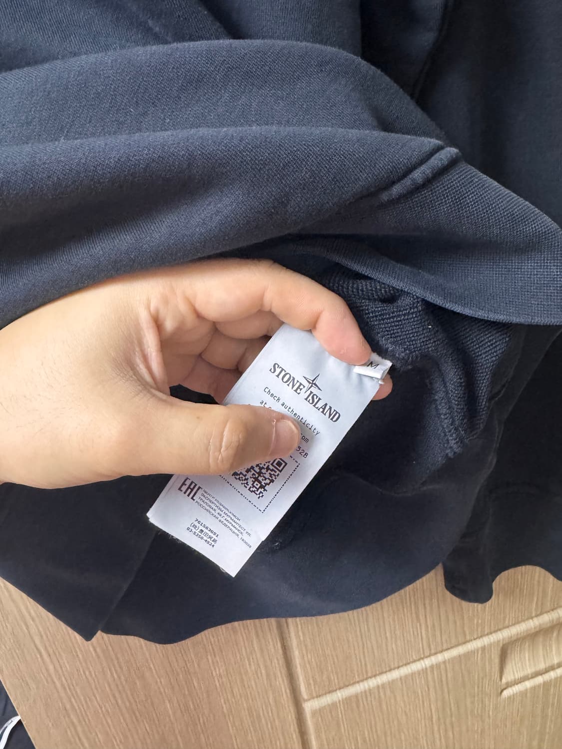 M) 현행 정품 스톤아일랜드 맨투맨 기모아님!!! 상품이미지4