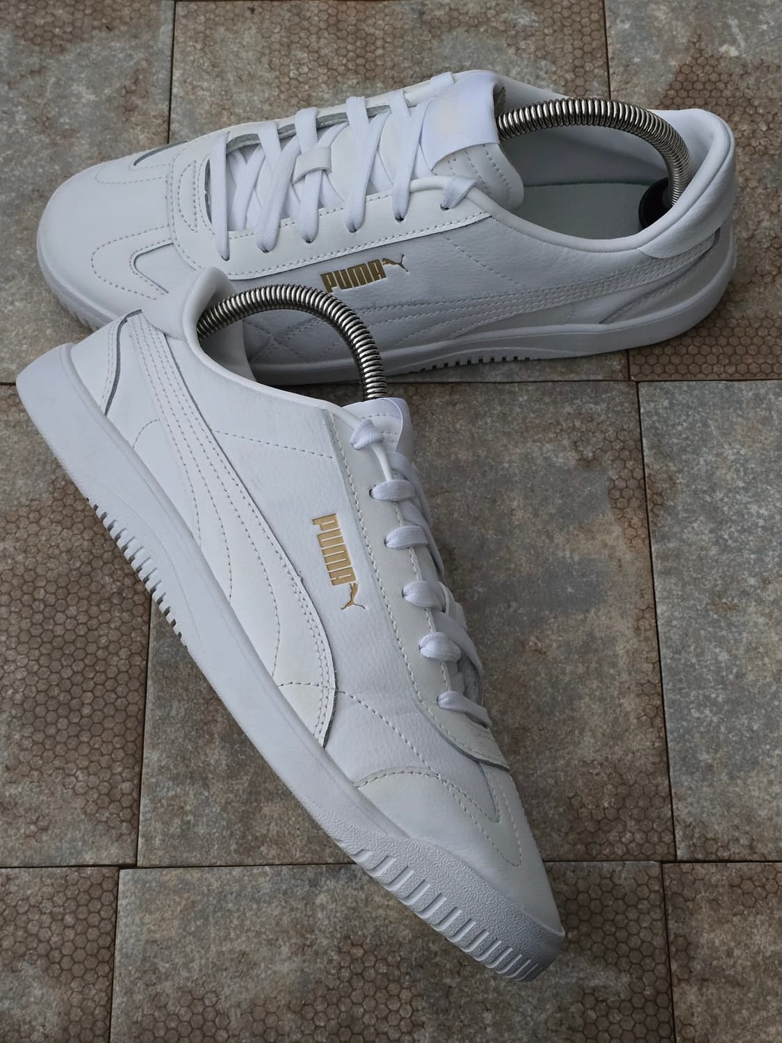 (275)푸마 클럽 5v5 화이트 골드 상품이미지6