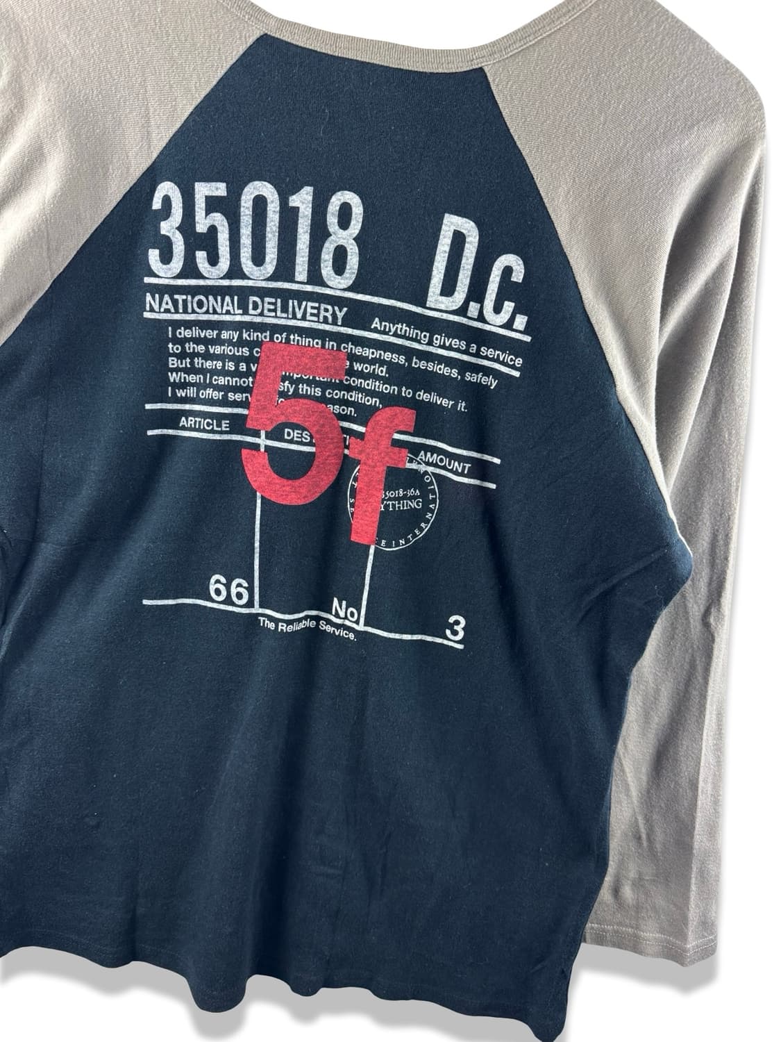 JPN Y2K 나그랑 프린팅 롱슬리브1843 상품이미지5