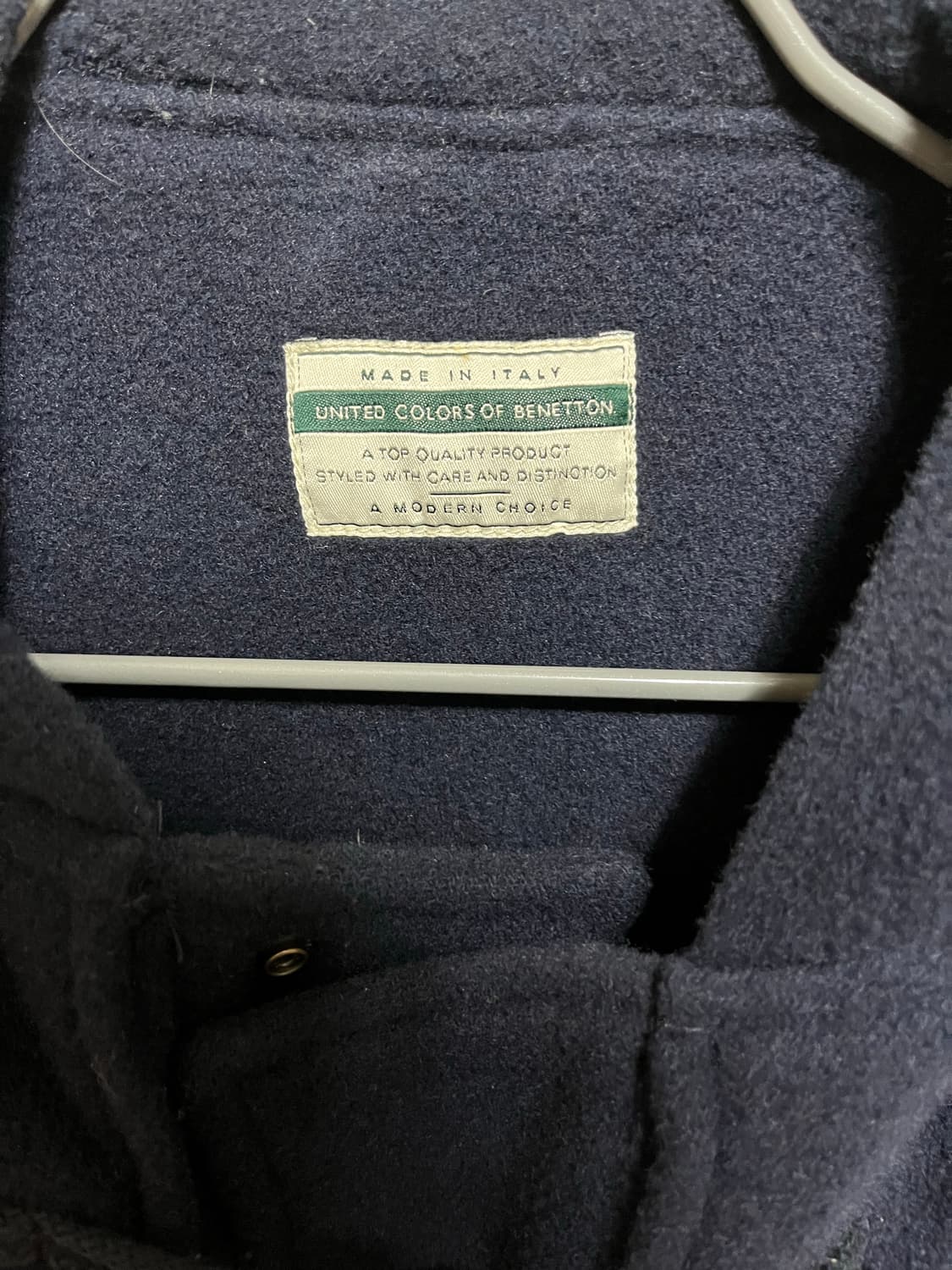 베네통 더플코트 made in Italy 44 상품이미지4