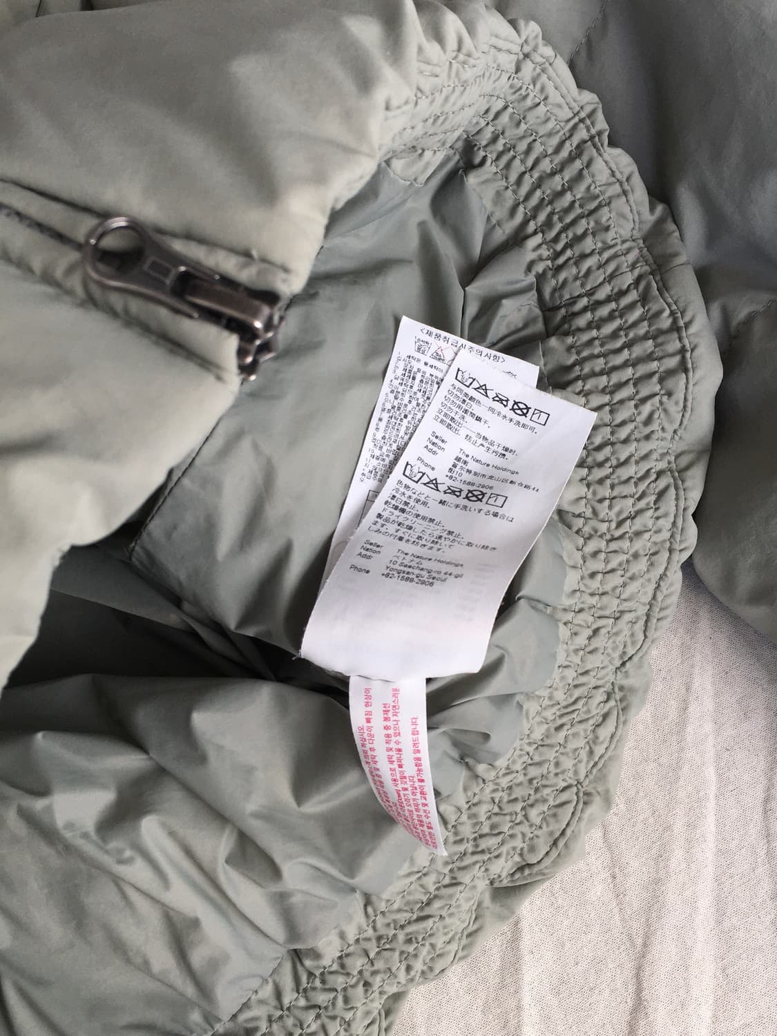 네셔널지오그래픽 경량패딩 상품이미지7