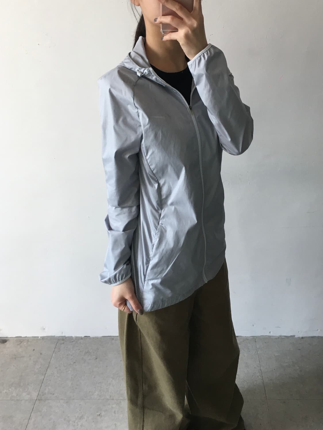 나이키 스우시 후드바람막이 상품이미지2