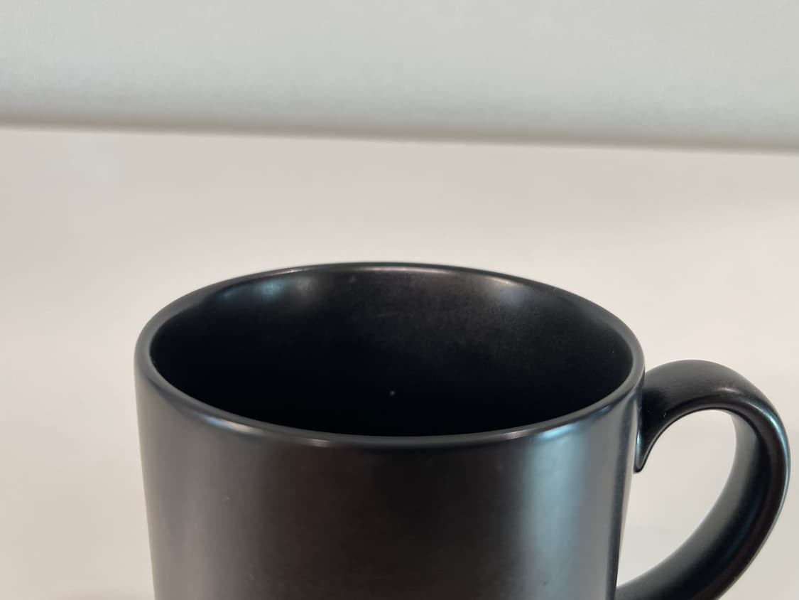 꼼데가르송 옴므 90s 머그 컵 블랙 2번 AD1990 상품이미지6