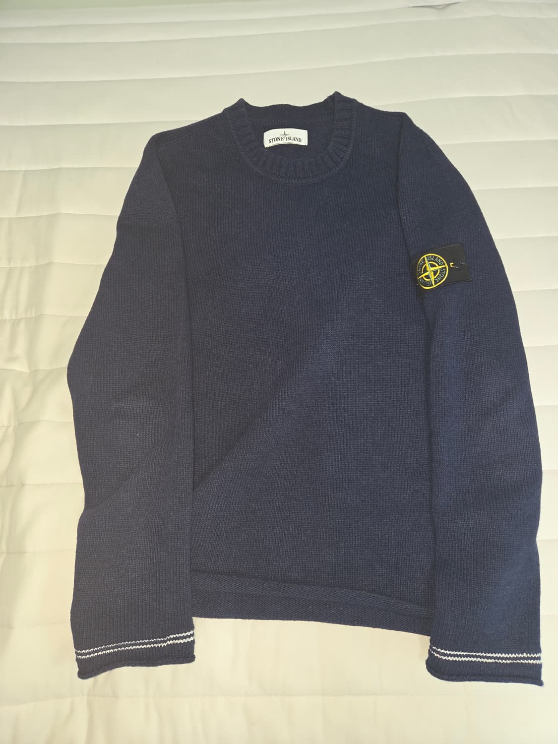 스톤아일랜드 네이비 니트 L 상품이미지1