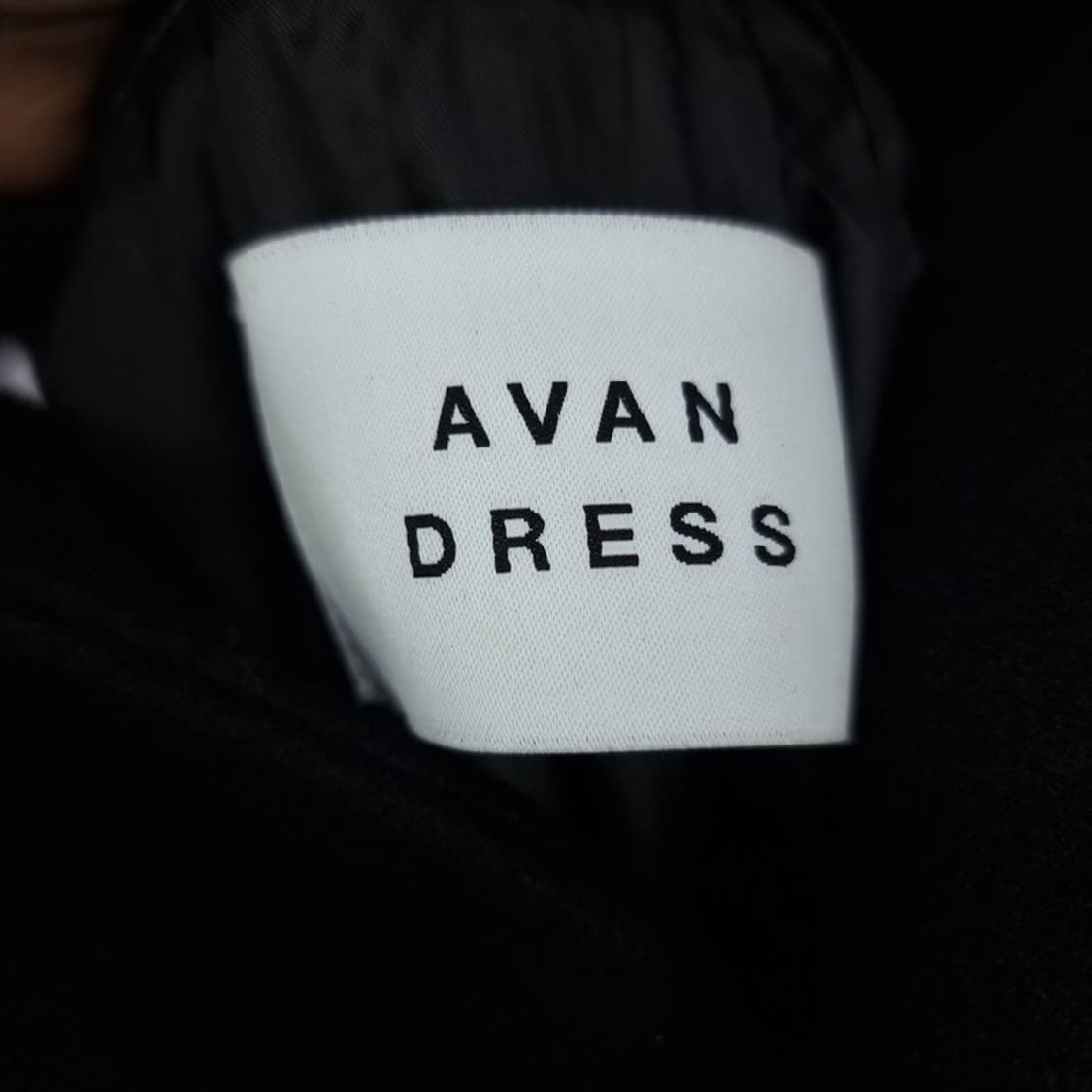 [어반드레스] 오버사이즈 모직 싱글 롱 코트 블랙 M18142 상품이미지7