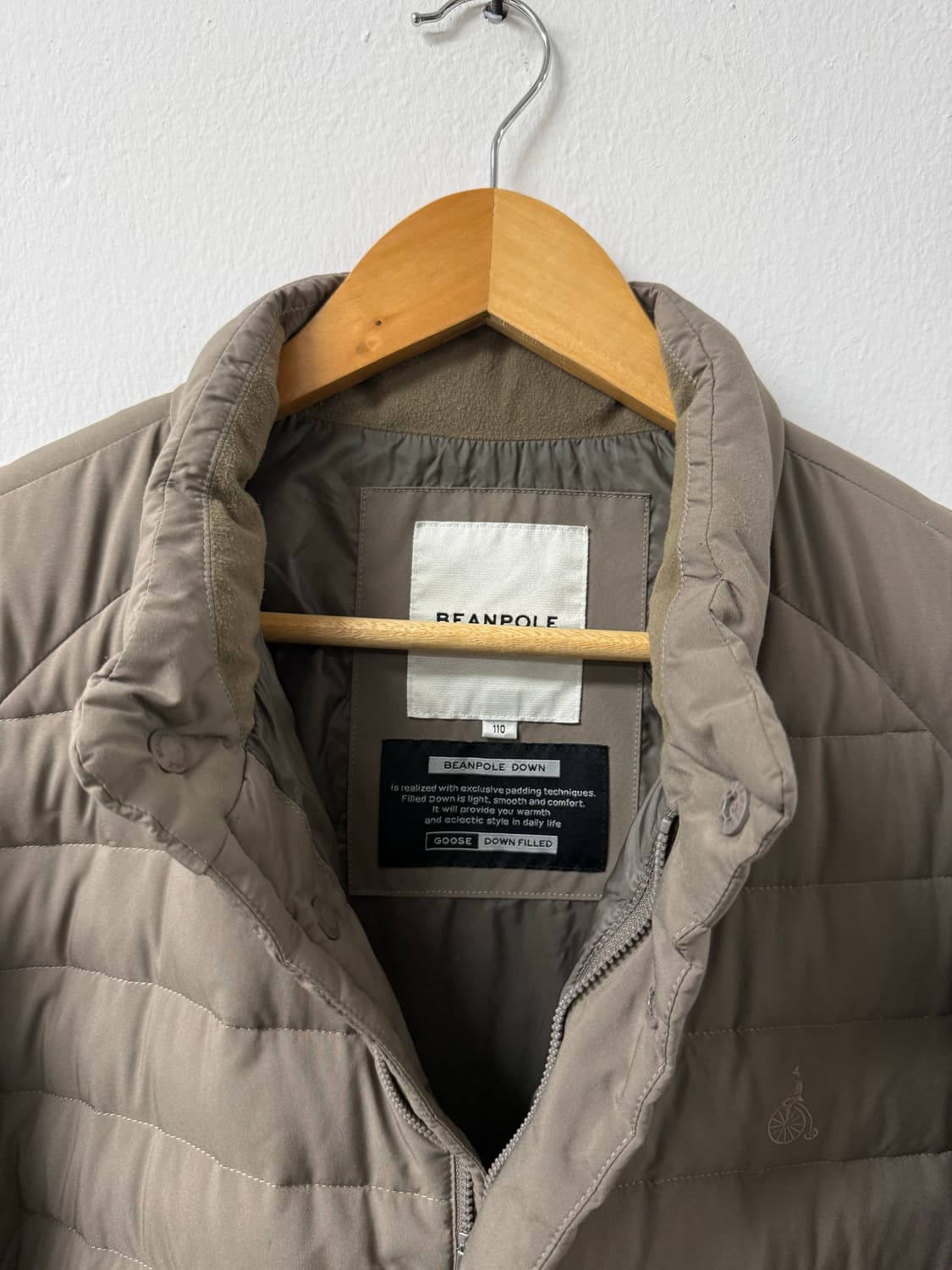 105사이즈 남성 빈폴 구스다운 패딩 자켓  상품이미지3