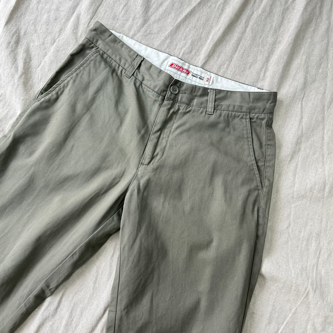 디키즈 빈티지 카키베이지 치노팬츠 32 상품이미지3