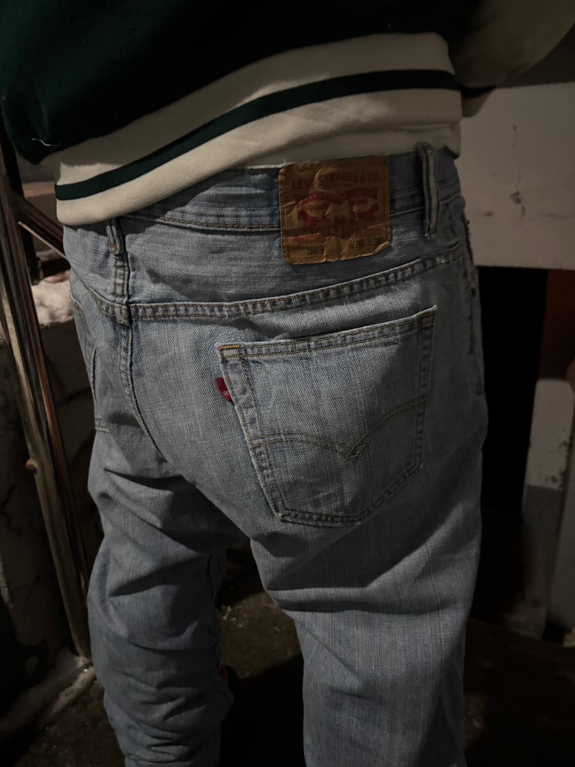 리바이스 569 연청 데님 팬츠 상품이미지1