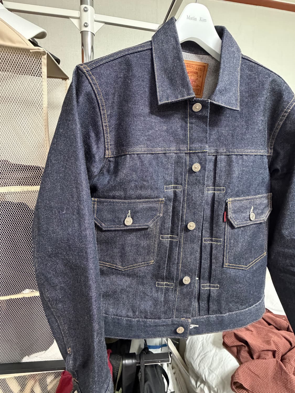 Lvc 타입 2 트러커 자켓 rigid 상품이미지5