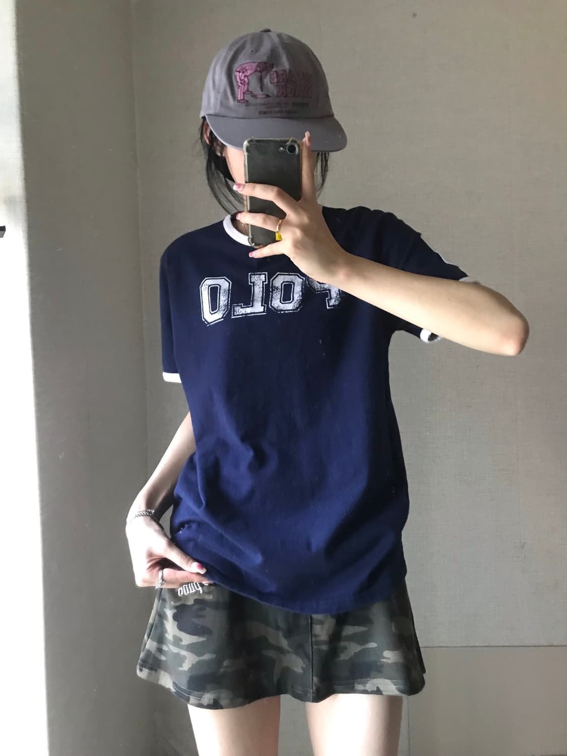 폴로 빅로고 링거티셔츠 상품이미지3