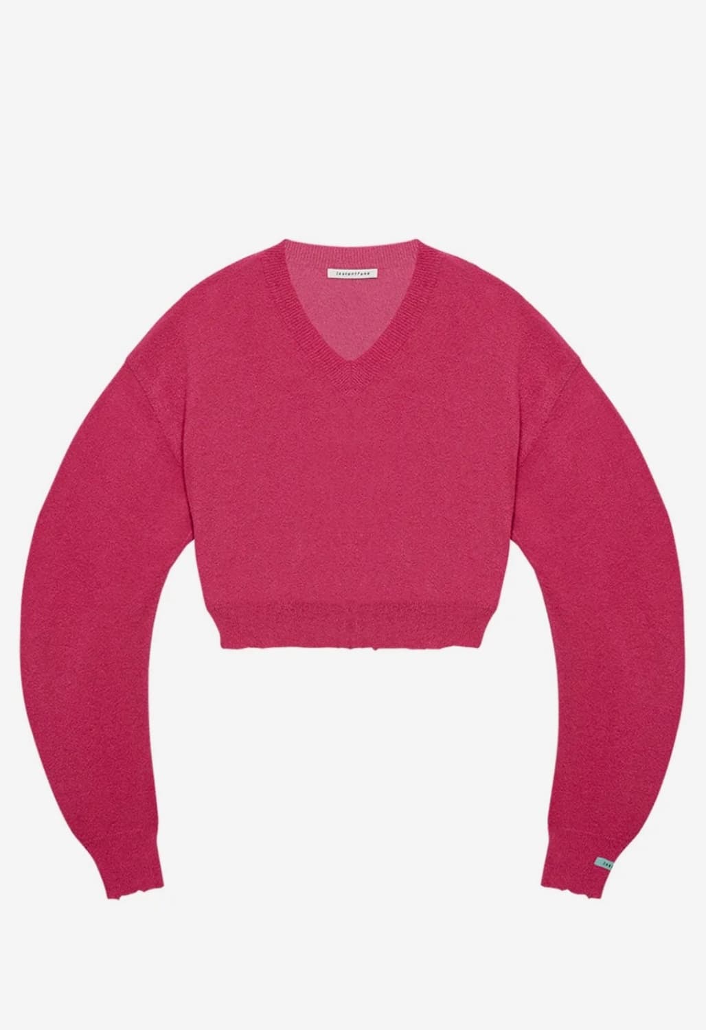 인스턴트펑크 크롭 니트 상품이미지3