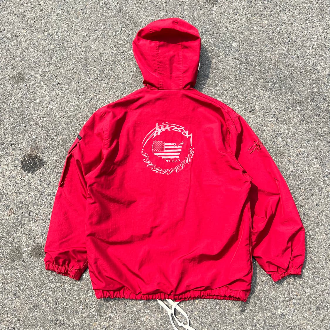 90’s 스투시 부틀렉 마운틴 윈드브레이커 자켓 상품이미지6
