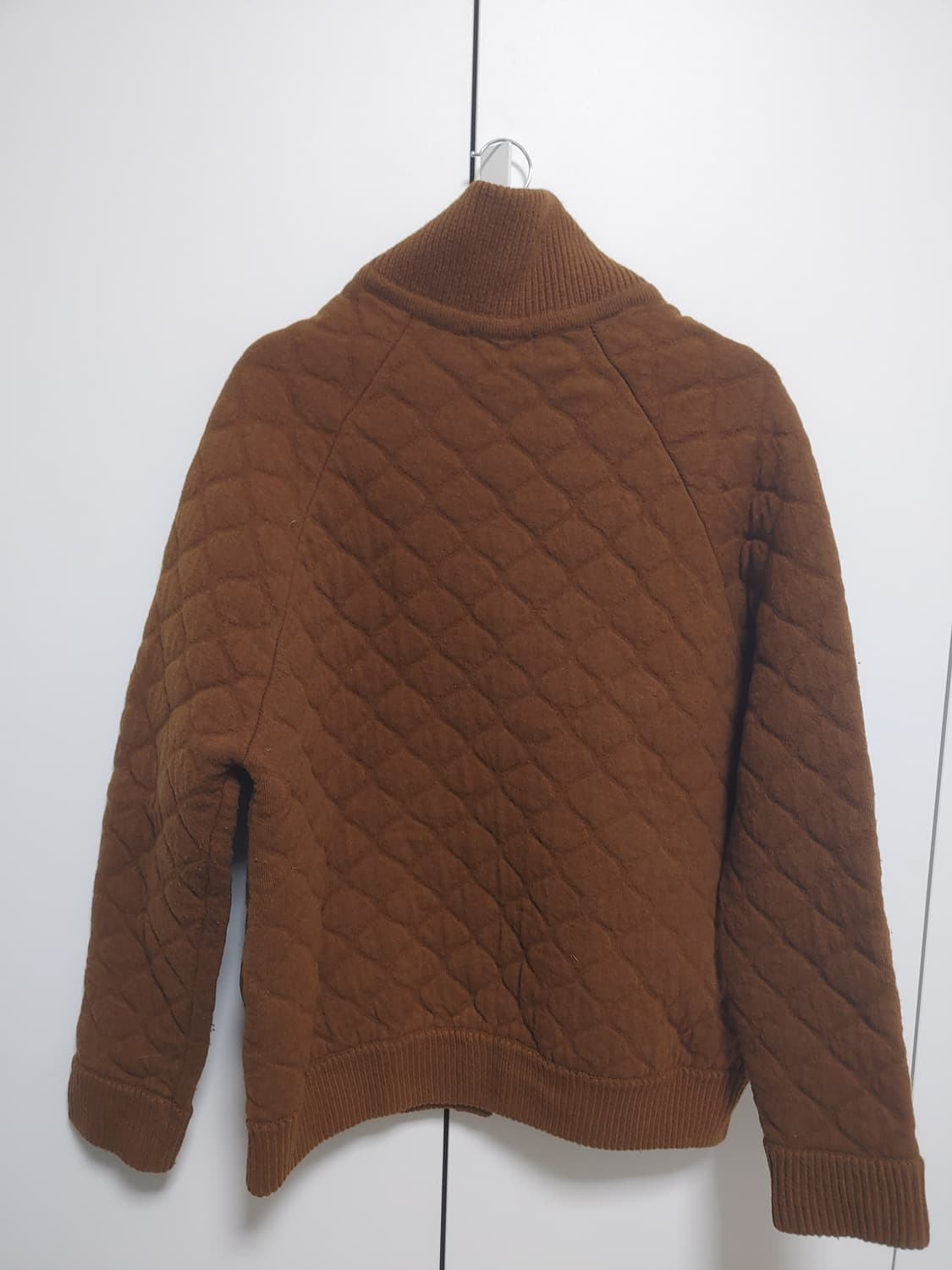 스튜디오톰보이  브라운퀼팅 니트 자켓 -FREE사이즈 상품이미지4