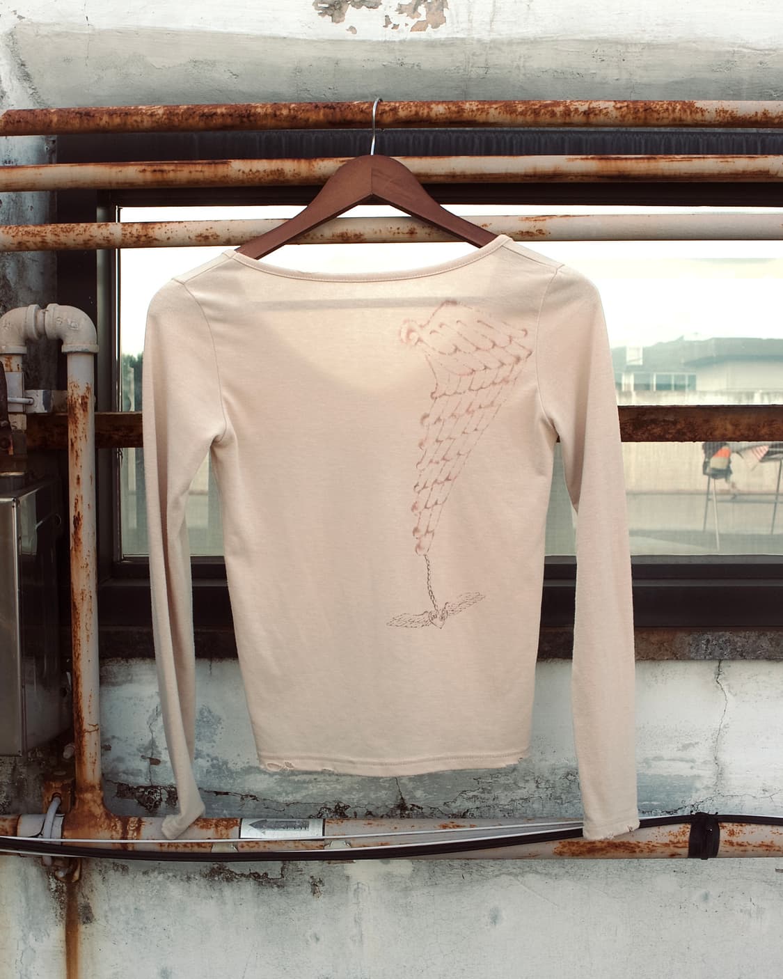{𝑟𝑒𝑚𝑎𝑘𝑒} vintage wing t 🪽 상품이미지1