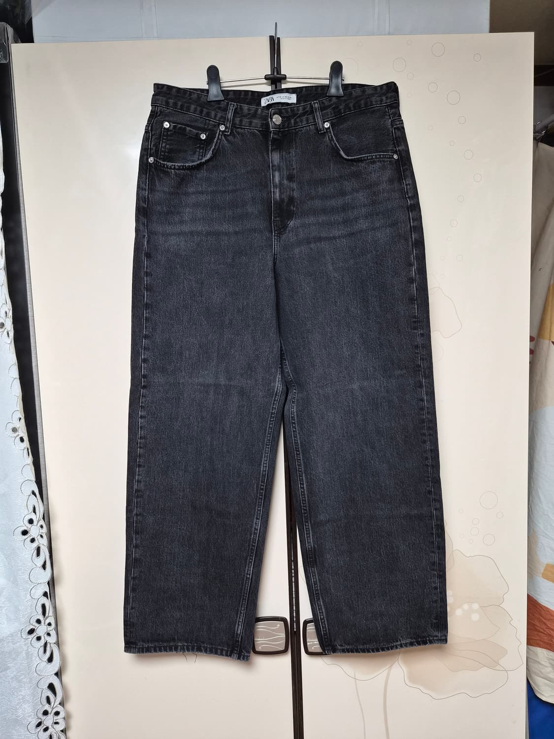 자라 와이드 데님 팬츠 44 size 상품이미지1