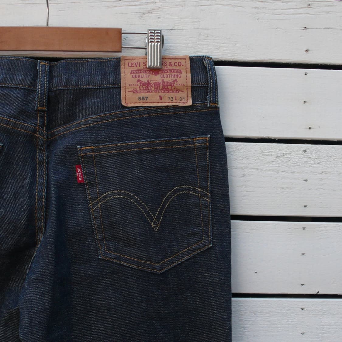 Levi’s 리바이스 557 부츠컷 데님 팬츠 상품이미지4