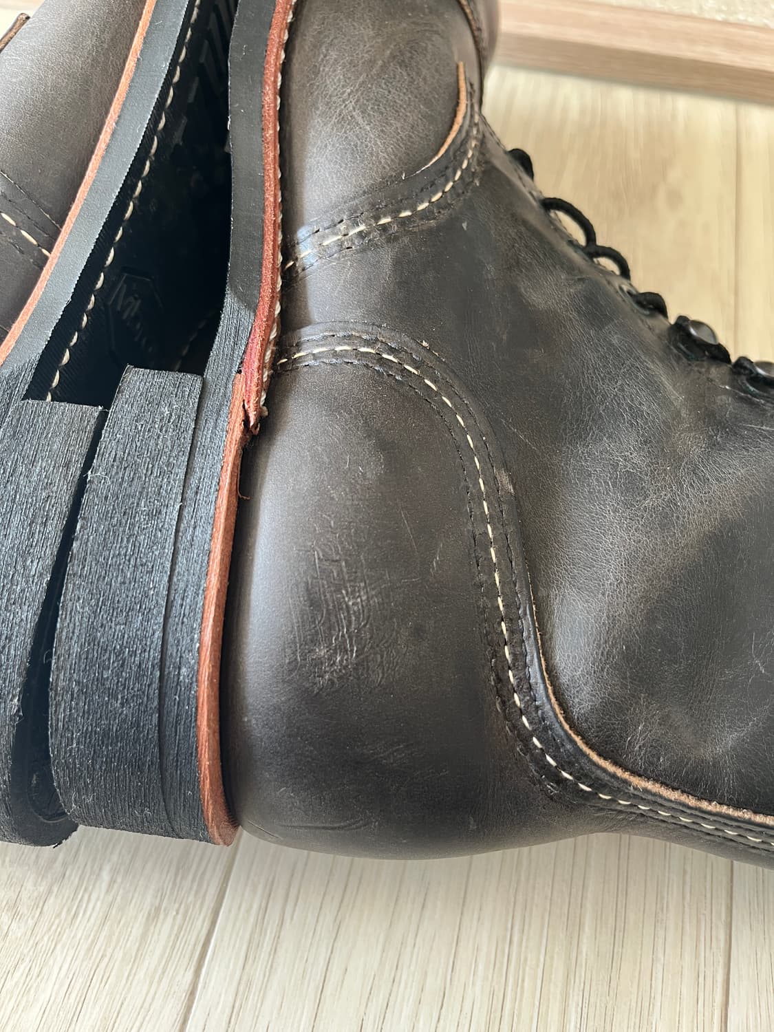 Red wing 레드윙 아이언레인저 8086 차콜 러프앤터프US8 260 상품이미지7