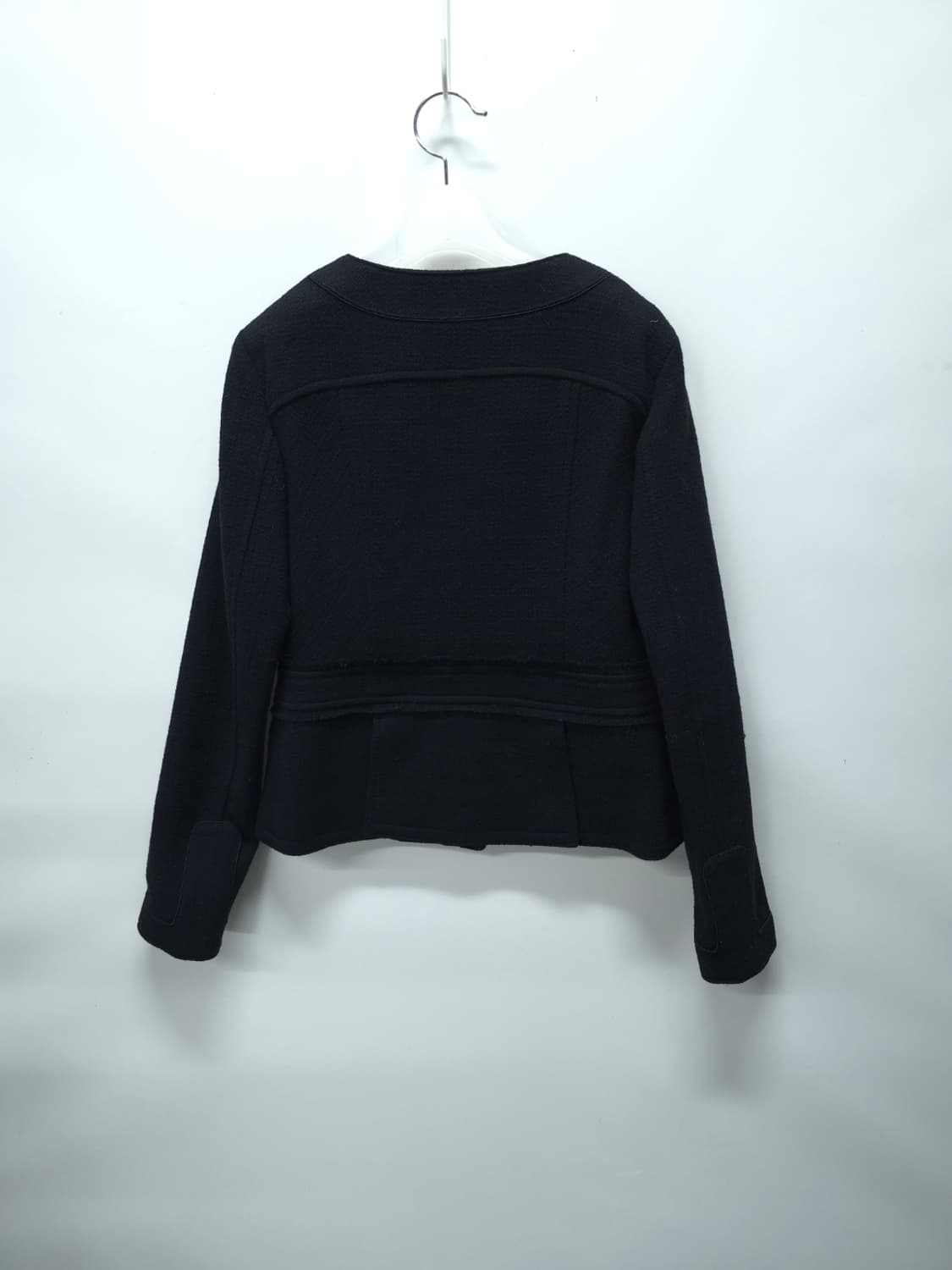 시스템(SYSTEM) 모직 노카라 트위드자켓 (55-66) 상품이미지3