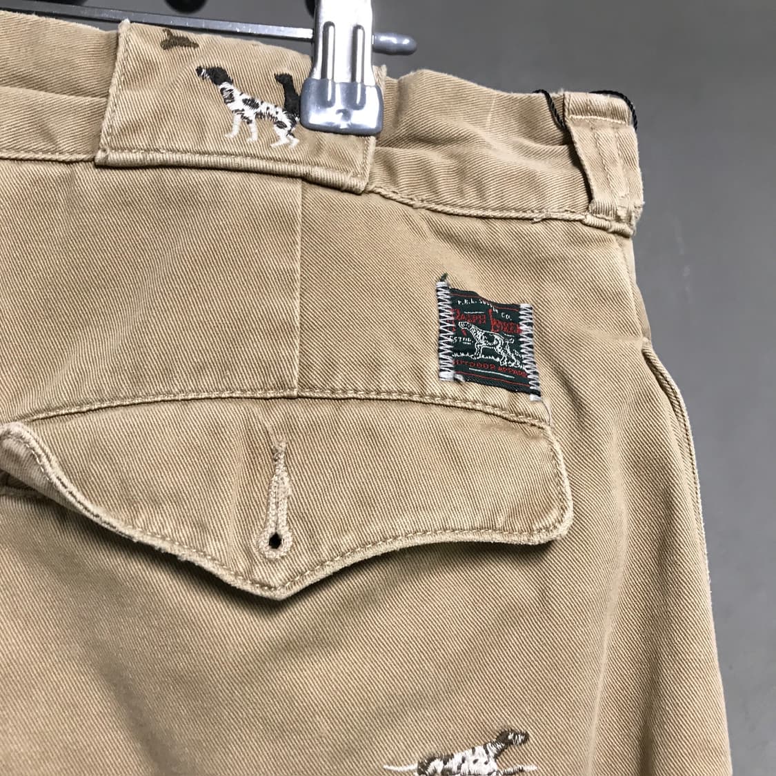 폴로 랄프로렌 멀티자수 치노 팬츠 베이지 32/32 상품이미지4