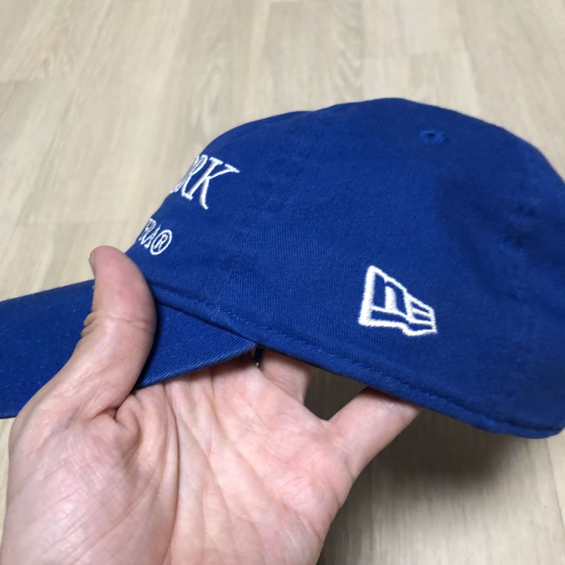 (ONE SIZE) 뉴에라 NEW ERA 언스트럭쳐 스크립트 볼캡 블루 상품이미지8
