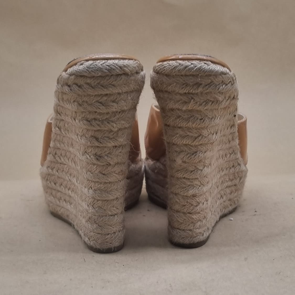 지미추 웨지힐 샌들 35 210  굽13 상품이미지4