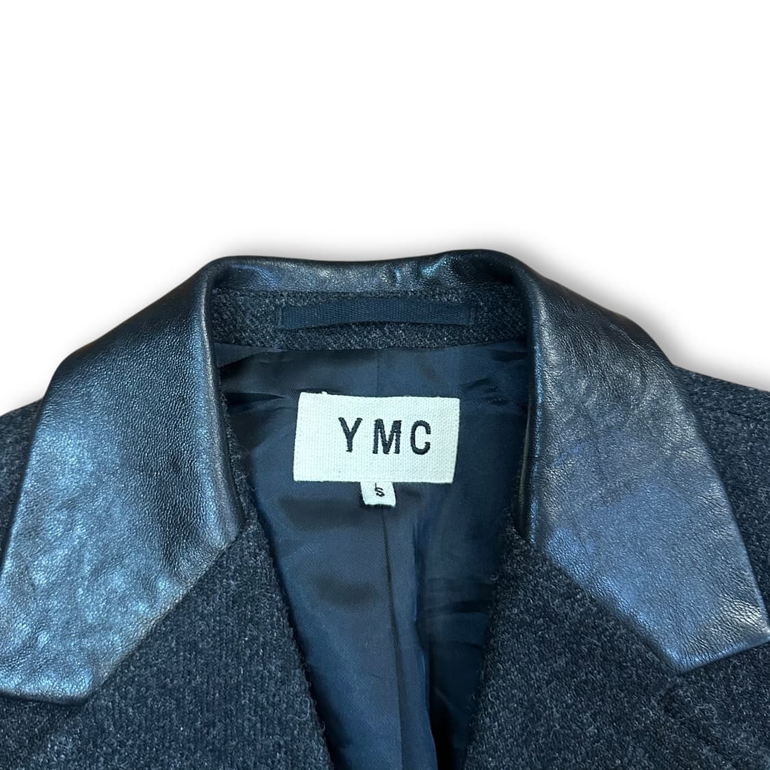 YMC 레더 카라 코트 상품이미지5