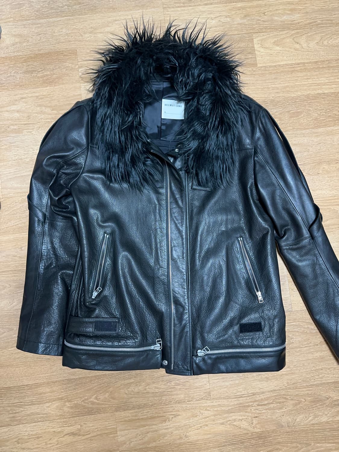 핼무트랭 아카이브 아스트로 가죽 자켓 상품이미지4