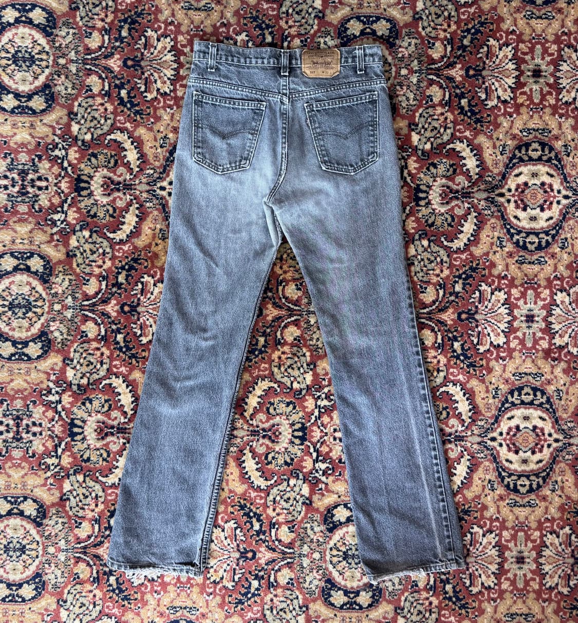 빈티지 리바이스 517 블랙 데님 32(30~31) 657 상품이미지3