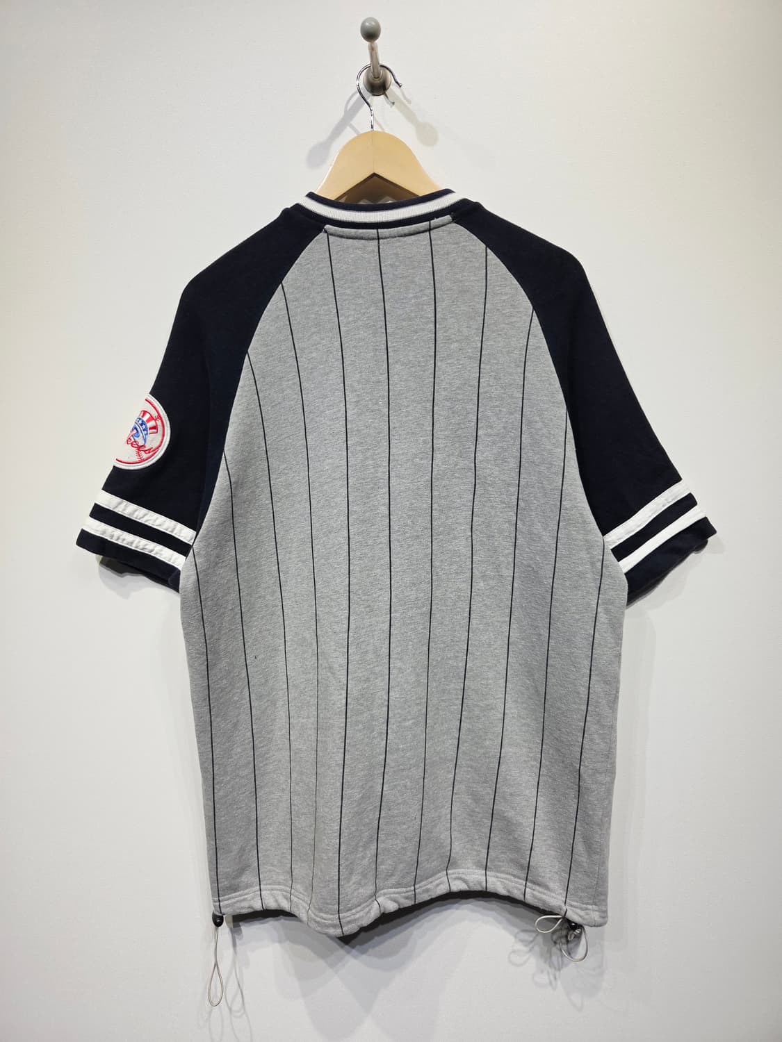 MLB 뉴욕 양키스 코튼 집업 베이스볼 져지_95 상품이미지4