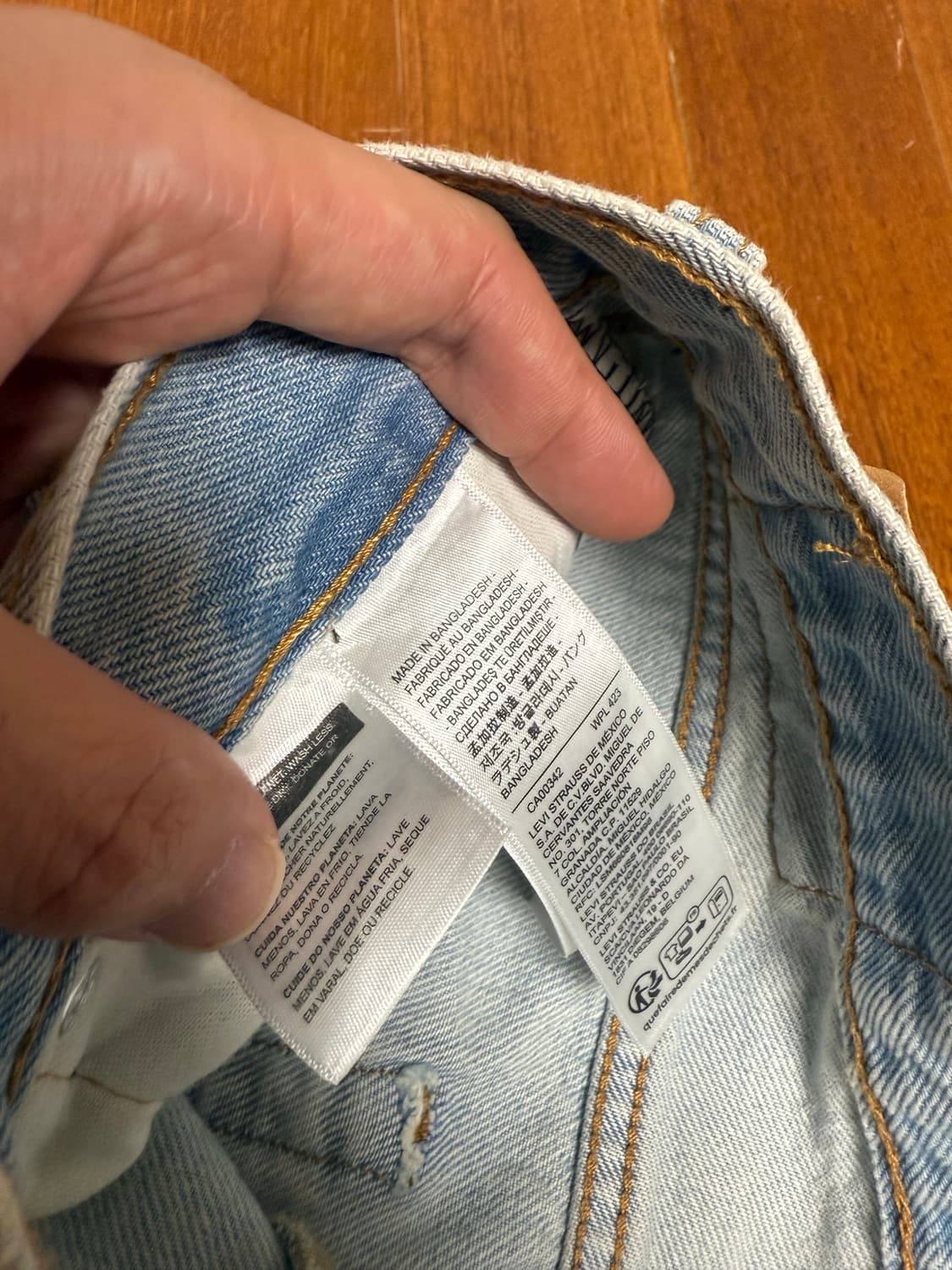 리바이스 565 97 연청 상품이미지2